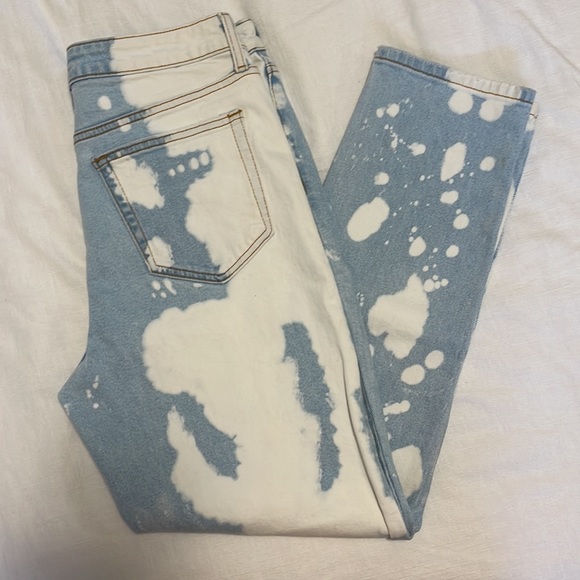 Bohme Acid Wash Straight Leg Jeans - Picture 4 of 4